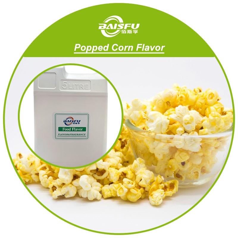 Manufacture Supply High Temperature Resistant Popped Corn Flavor Fragrance For Bakery Pastry