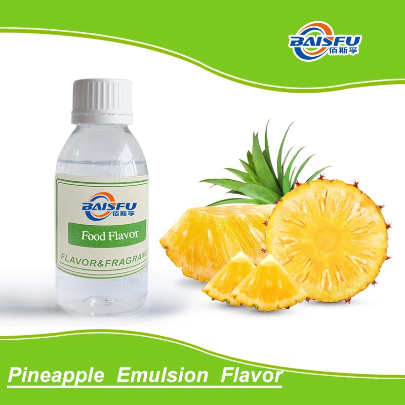 High Quality Food Additive Pineapple  Emulsion  Flavor Aroma For Biscuit Candy Ice Cream