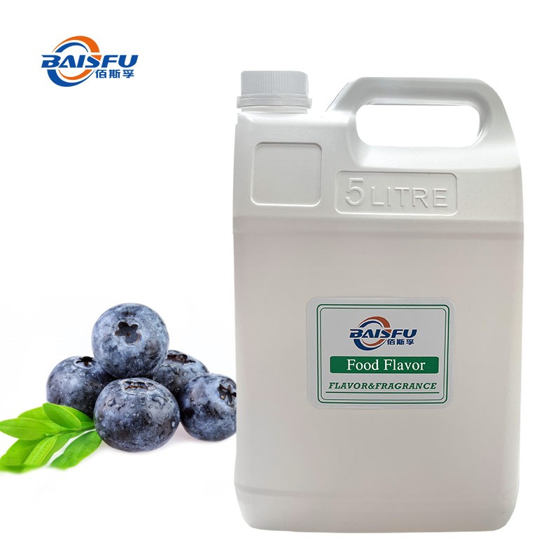 With a Strong and Pure Blueberry Aroma and Lasting Blueberry Flavor Suitable for Candy, Cookies, Puffed Food