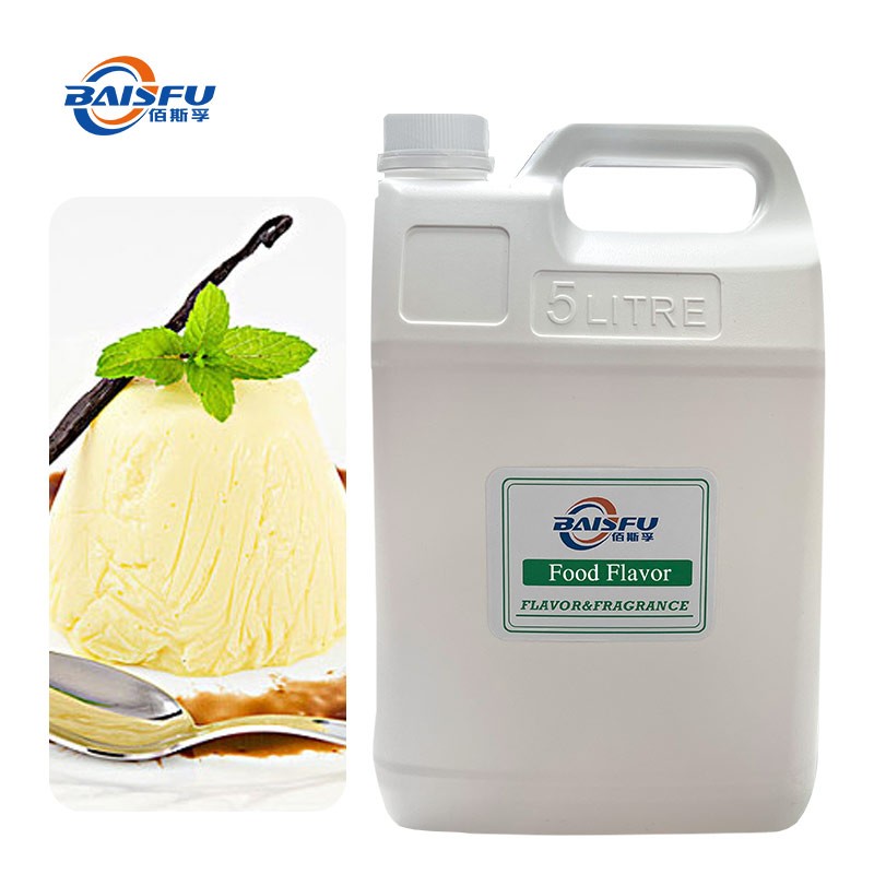 A Cream Vanilla Flavor with a Rich Creamy Aroma and a Sweet, Fresh Aroma of Vanilla