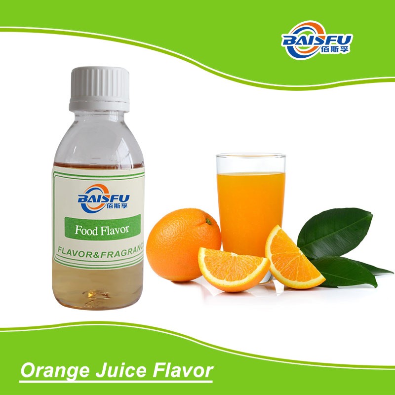 China Supplier Supply High Purity Orange Juice Flavor For Beverage Confectionery Chewing Gum