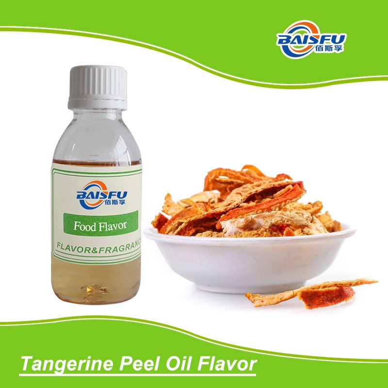 Good Quality Fruit Flavor Tangerine Peel Oil Flavor Liquid For Beverage Confectionery