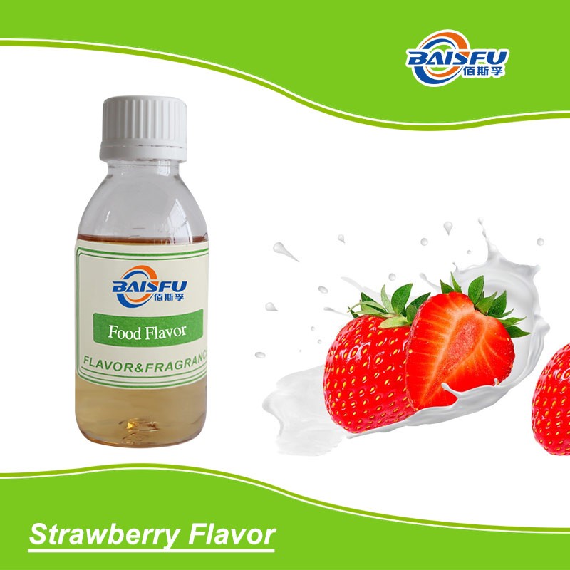 Baisfu Supply Food Flavor Strawberry Flavor Liquid For Food And Cosmetic Industry