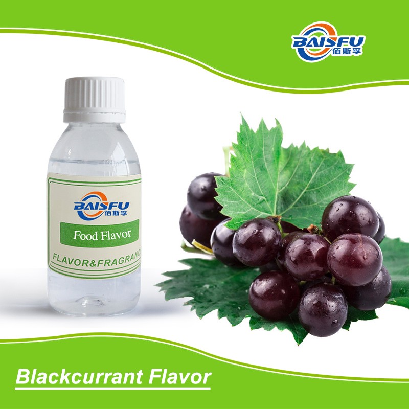 Blackcurrant Flavor Fruit Flavor Water Soluble For Beverage Confectionery