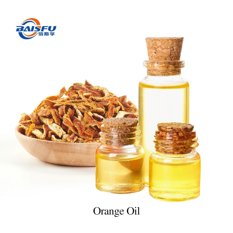 Orange Oil CAS 8008-57-9 Natural Essential Oil from Fresh Orange Peels for Flavoring Fragrance & Aromatherapy